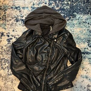 Free People Leather Jacket